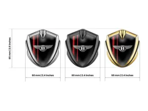 Bentley Emblema Silicone Badge Stile Pro Inox